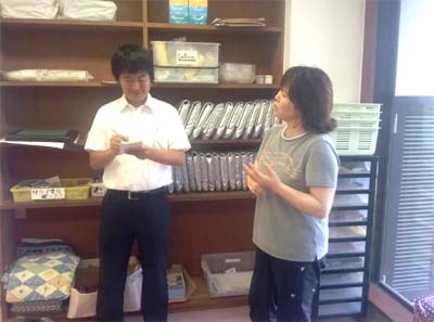 児童クラブの視察