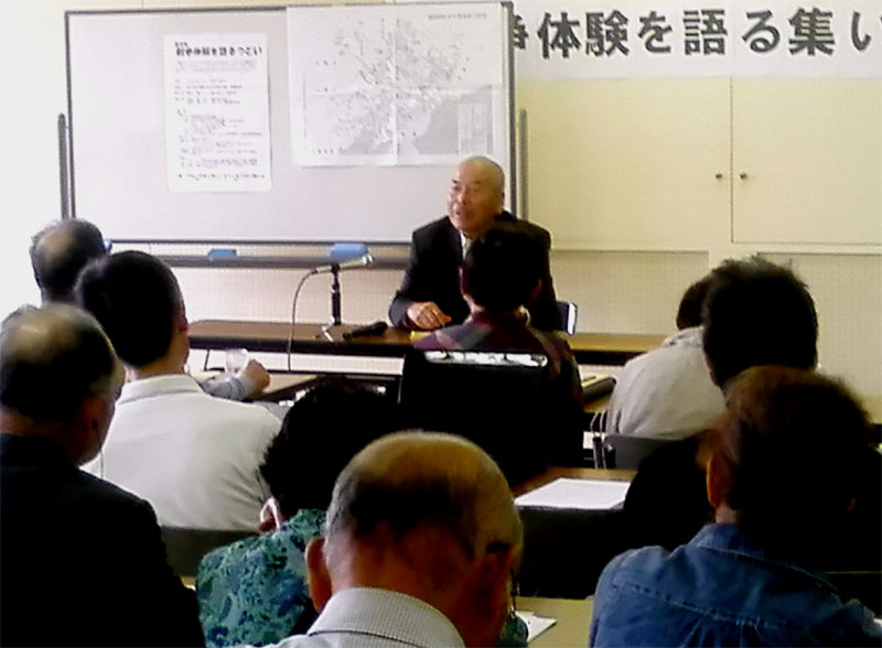 お話される熊谷さん