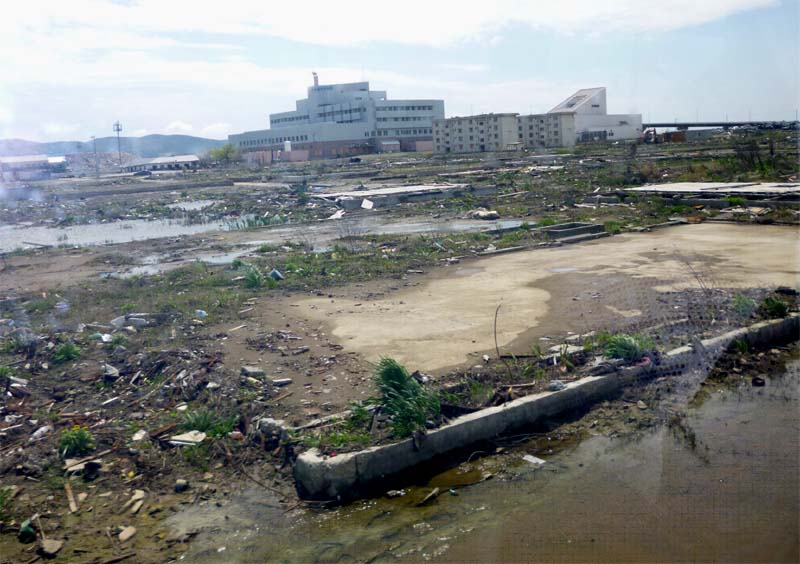 大震災から１年２ヶ月石巻市沿岸部の今なお続く惨状