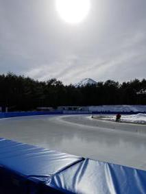 冬季国体が行われたセイコオーバル